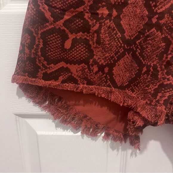 NWOT One Teaspoon Bonitas High Waist Denim Shorts - Python size 26 women's - Picture 11 of 16